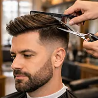 Hair Cut at Kings Barbers Burgess Hill